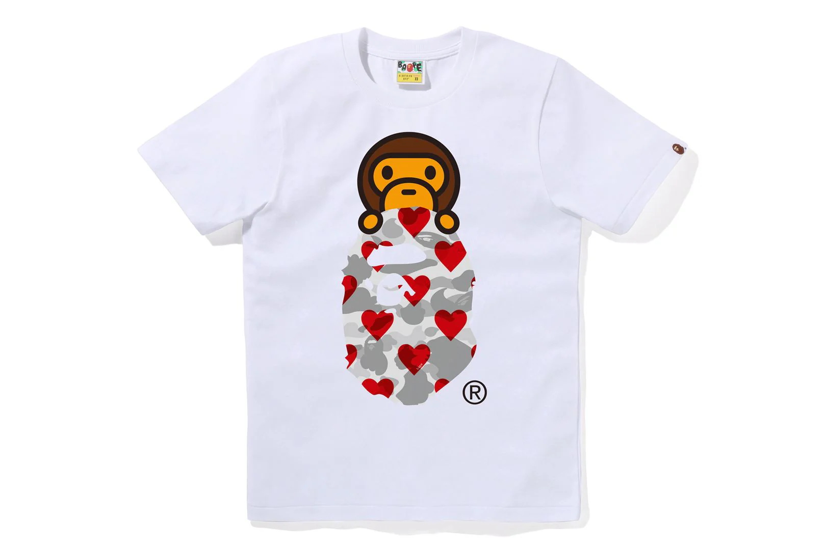 I LOVE BAPE MILO ON APE HEAD TEE LADIES - Image 3