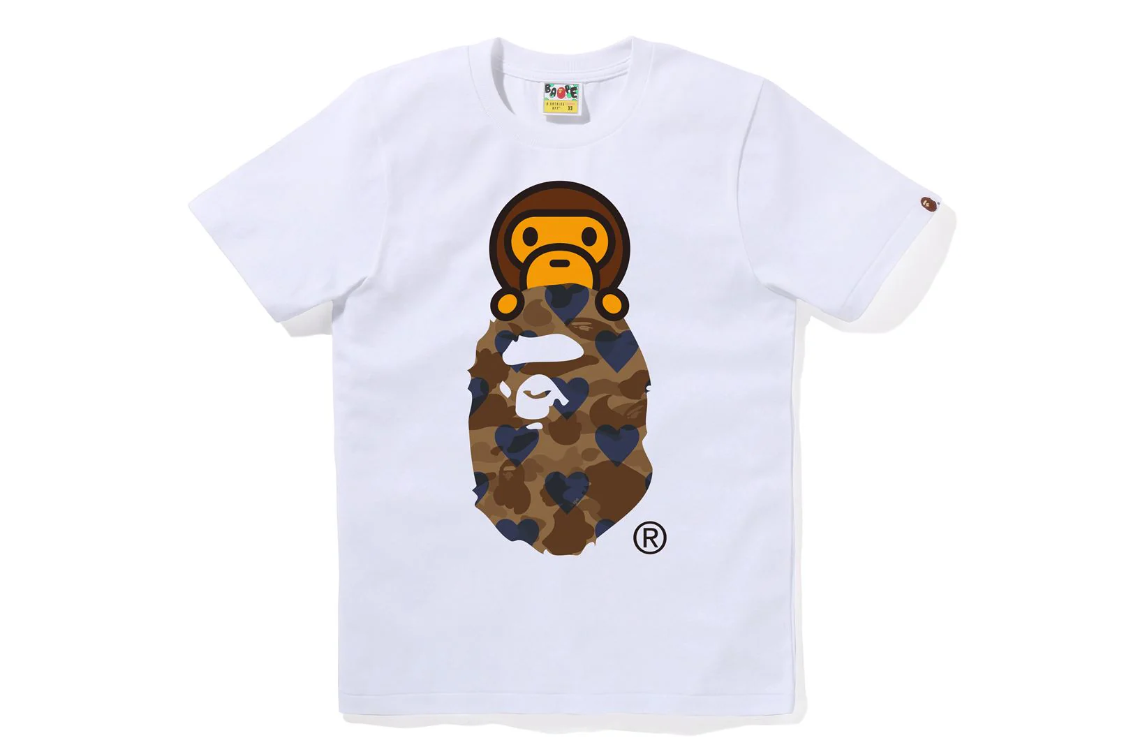 I LOVE BAPE MILO ON APE HEAD TEE LADIES - Image 4
