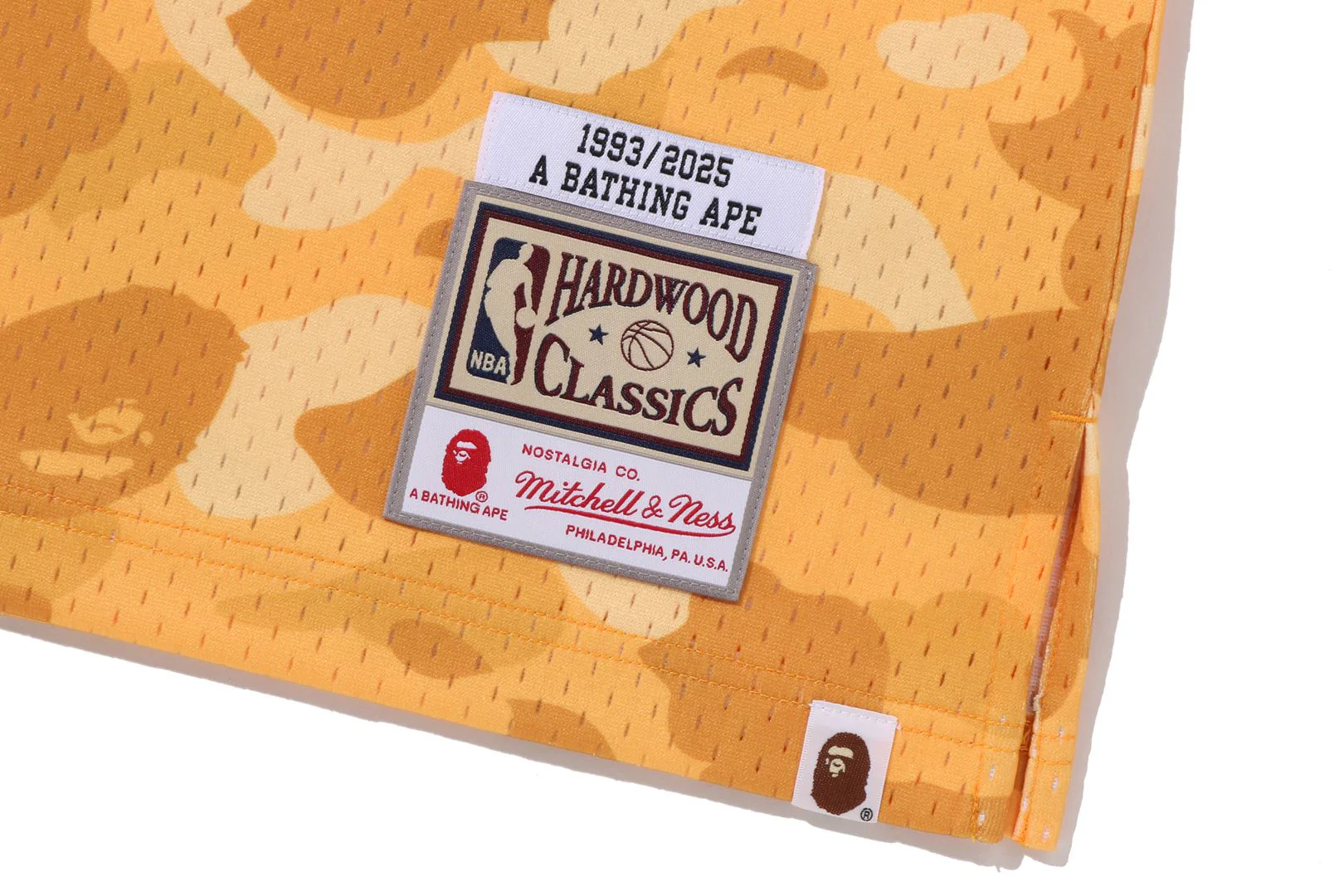 BAPE X M&N NBA - LOS ANGELES LAKERS SWINGMAN JERSEY - Image 5