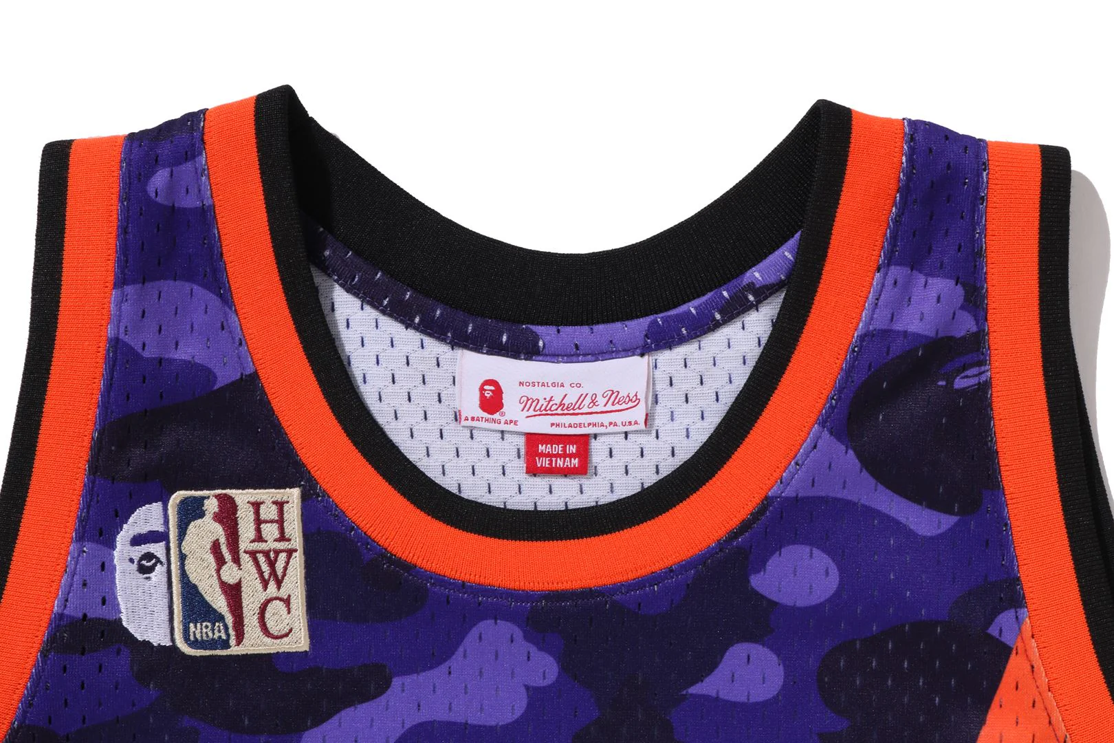 BAPE X M&N NBA - PHOENIX SUNS SWINGMAN JERSEY - Image 6