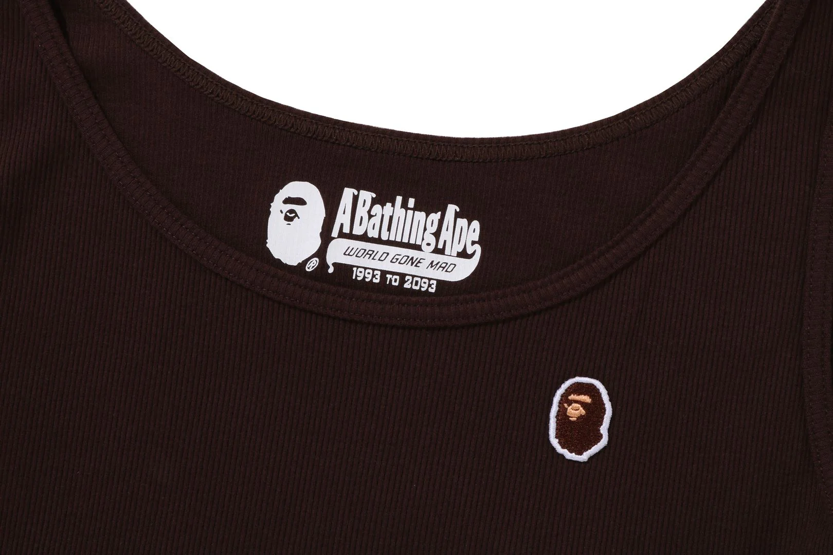 APE HEAD ONE POINT RIB TANK TOP LADIES - Image 4